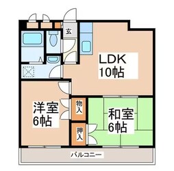 サンシティ第３ビルの物件間取画像